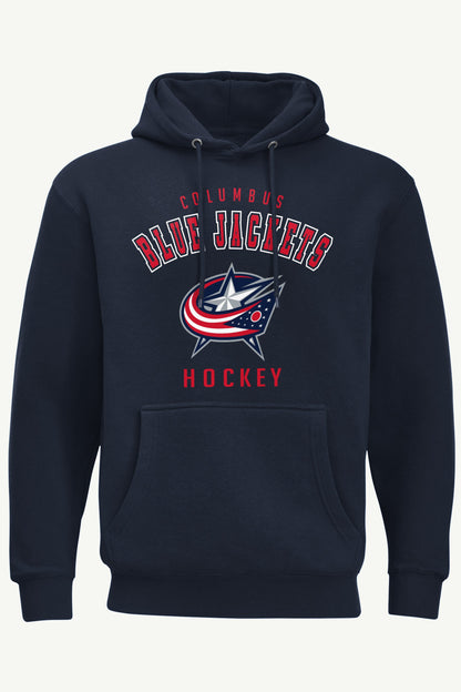 Starter MENS COLUMBUS BLUE JACKETS GRAPHIC HOODIE