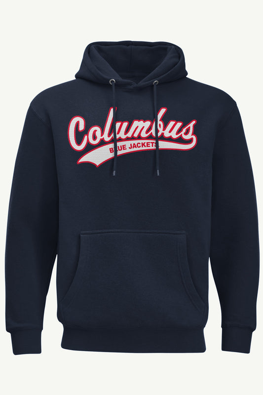 Starter MENS COLUMBUS BLUE JACKETS TAILSWEEP HOODIE