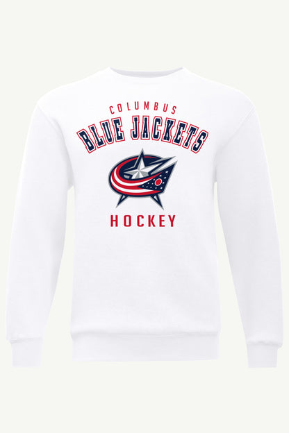 Starter MENS COLUMBUS BLUE JACKETS GRAPHIC SWEATSHIRT