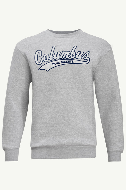 Starter MENS COLUMBUS BLUE JACKETS TAILSWEEP SWEATSHIRT