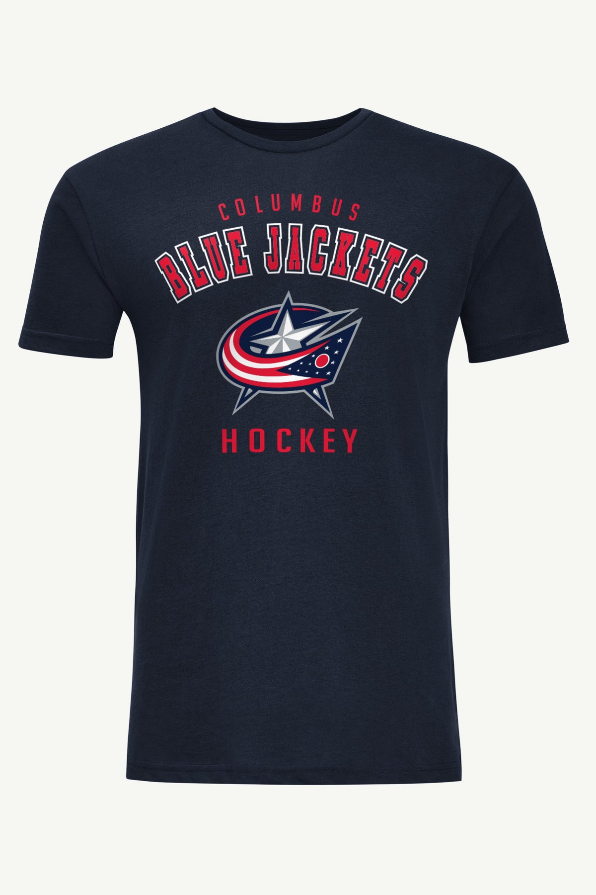 Starter MENS COLUMBUS BLUE JACKETS GRAPHIC T SHIRT