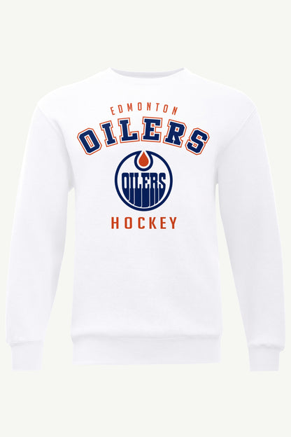 Starter MENS EDMONTON OILERS GRAPHIC SWEATSHIRT