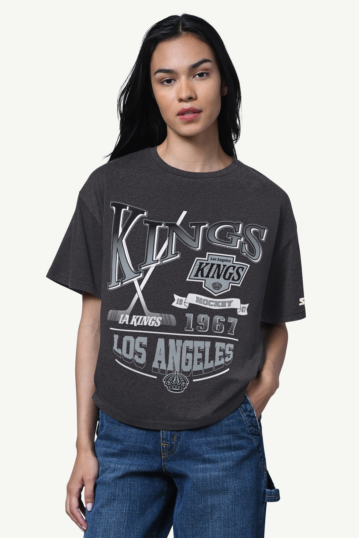 Starter WOMENS LOS ANGELES KINGS HALL OF FAME T SHIRT