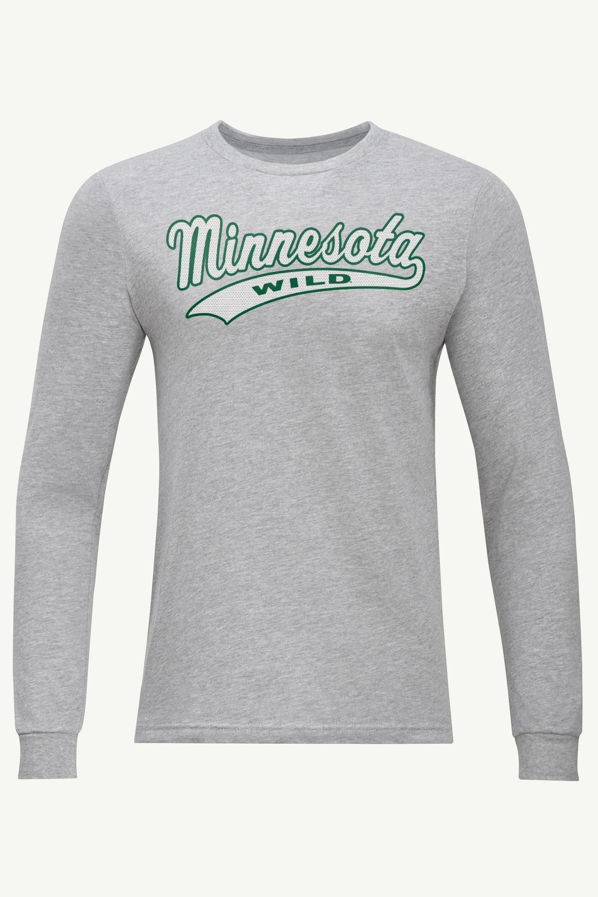 Starter MENS MINNESOTA WILD TAILSWEEP LONG SLEEVE T SHIRT