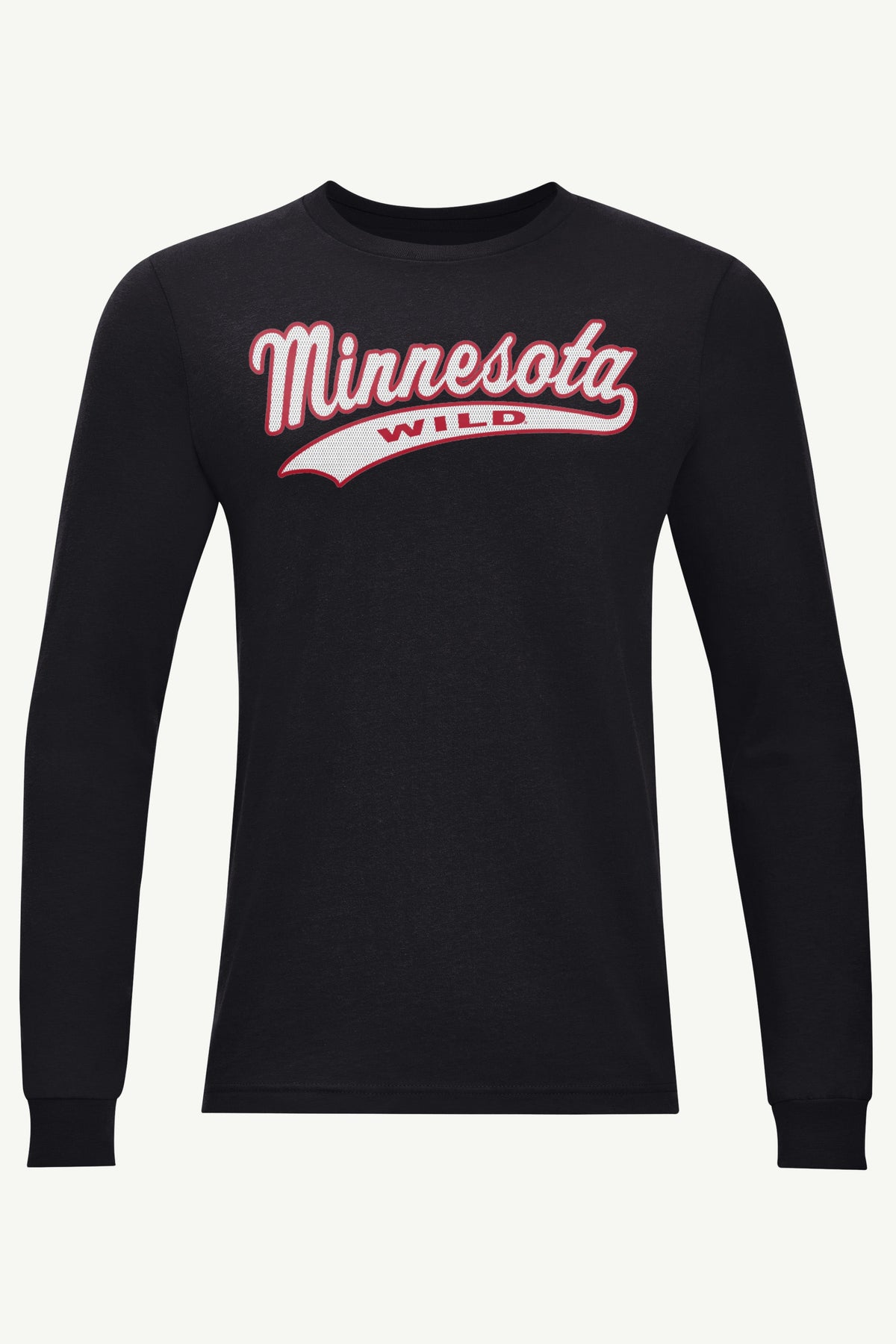 Starter MENS MINNESOTA WILD TAILSWEEP LONG SLEEVE T SHIRT