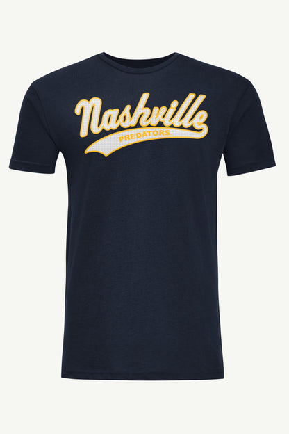 Starter MENS NASHVILLE PREDATORS TAILSWEEP T SHIRT