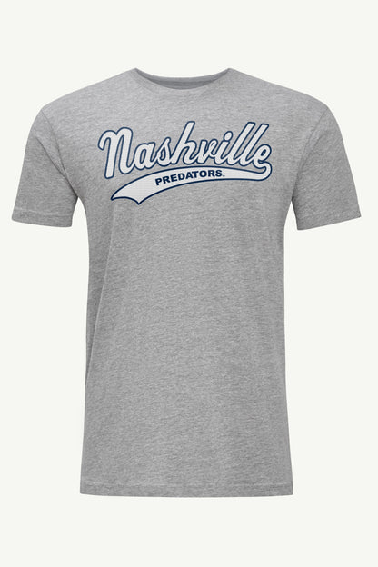 Starter MENS NASHVILLE PREDATORS TAILSWEEP T SHIRT