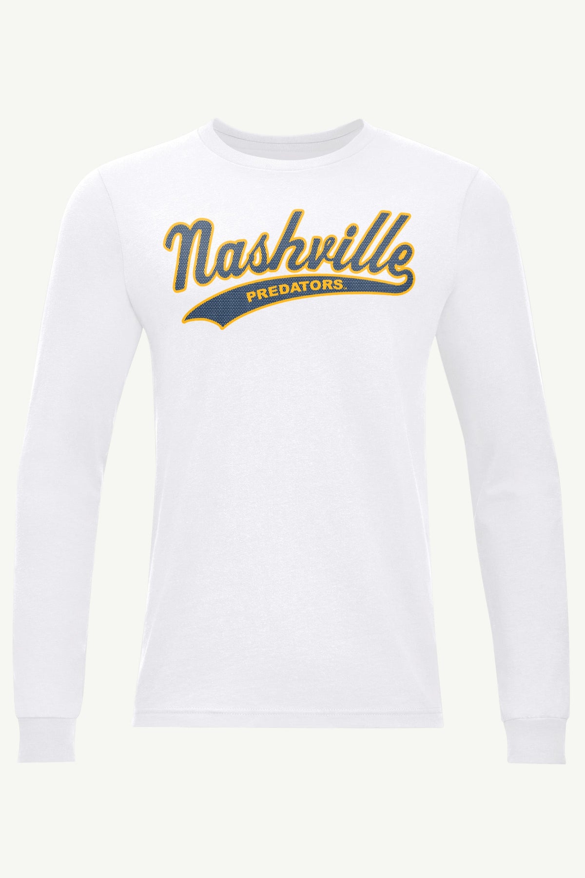 Starter MENS NASHVILLE PREDATORS TAILSWEEP LONG SLEEVE T SHIRT