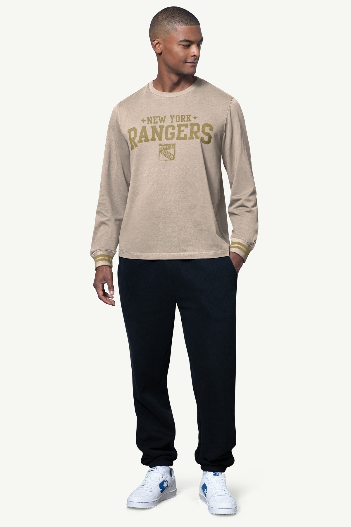 Starter MENS NEW YORK RANGERS FIELD LONG SLEEVE