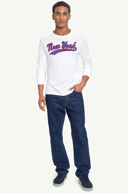 Starter MENS NEW YORK RANGERS TAILSWEEP LONG SLEEVE T SHIRT