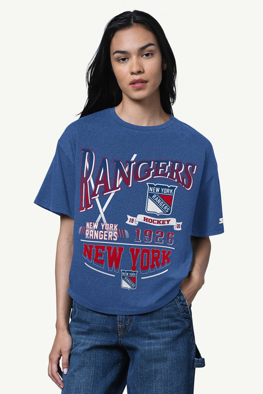 Starter WOMENS NEW YORK RANGERS HALL OF FAME T SHIRT