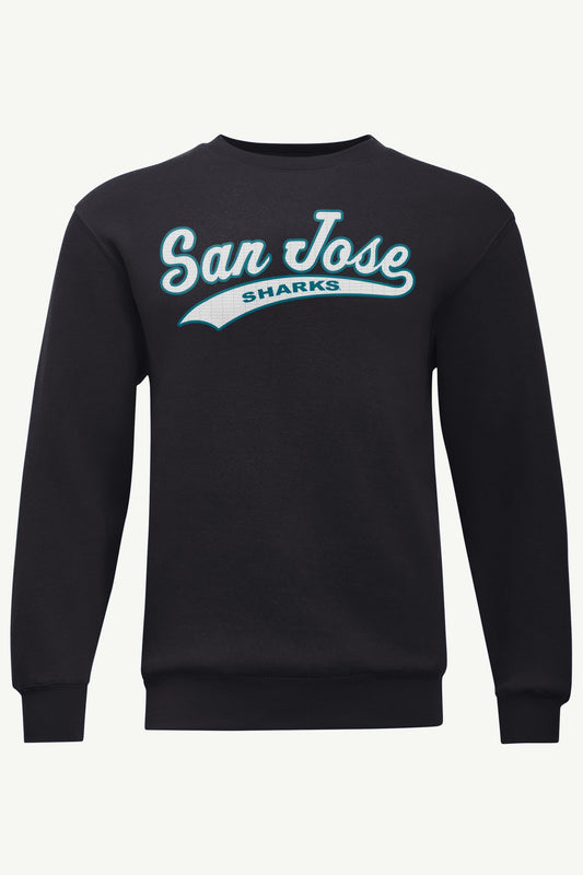 Starter MENS SAN JOSE SHARKS TAILSWEEP SWEATSHIRT