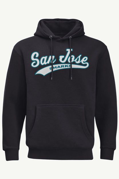 Starter MENS SAN JOSE SHARKS TAILSWEEP HOODIE