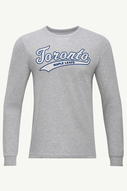 Starter MENS TORONTO MAPLE LEAFS TAILSWEEP LONG SLEEVE T SHIRT