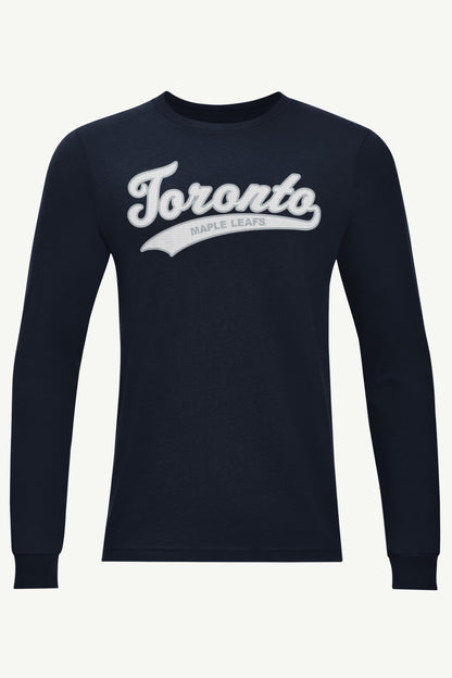 Starter MENS TORONTO MAPLE LEAFS TAILSWEEP LONG SLEEVE T SHIRT