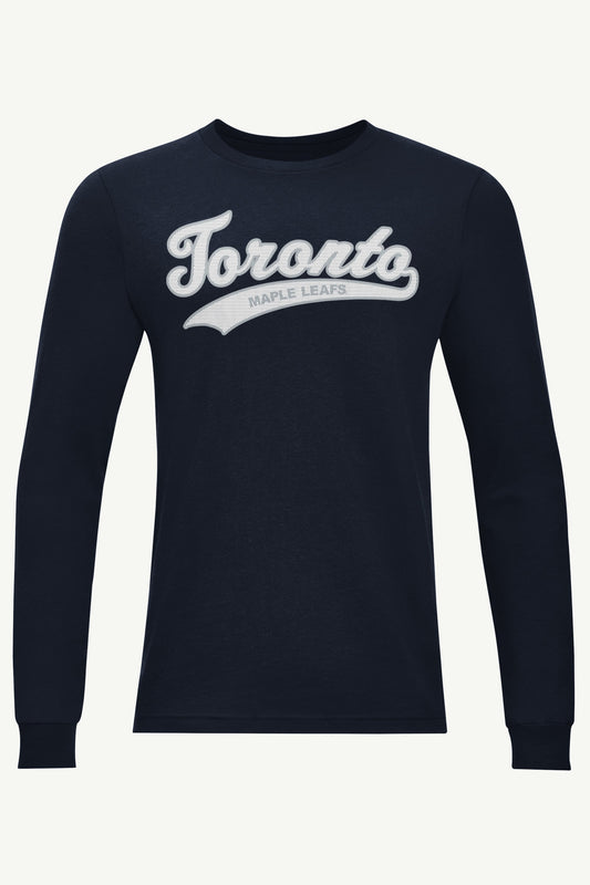 Starter MENS TORONTO MAPLE LEAFS TAILSWEEP LONG SLEEVE T SHIRT