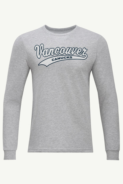 Starter MENS VANCOUVER CANUCKS TAILSWEEP LONG SLEEVE T SHIRT