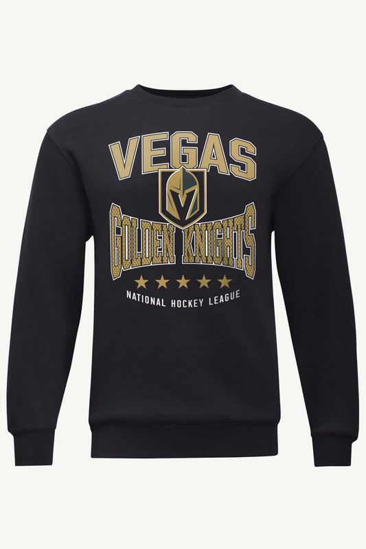 Starter MENS VEGAS GOLDEN KNIGHTS CENTER SQUEEZE SWEATSHIRT