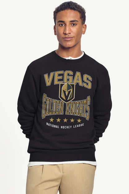 Starter MENS VEGAS GOLDEN KNIGHTS CENTER SQUEEZE SWEATSHIRT