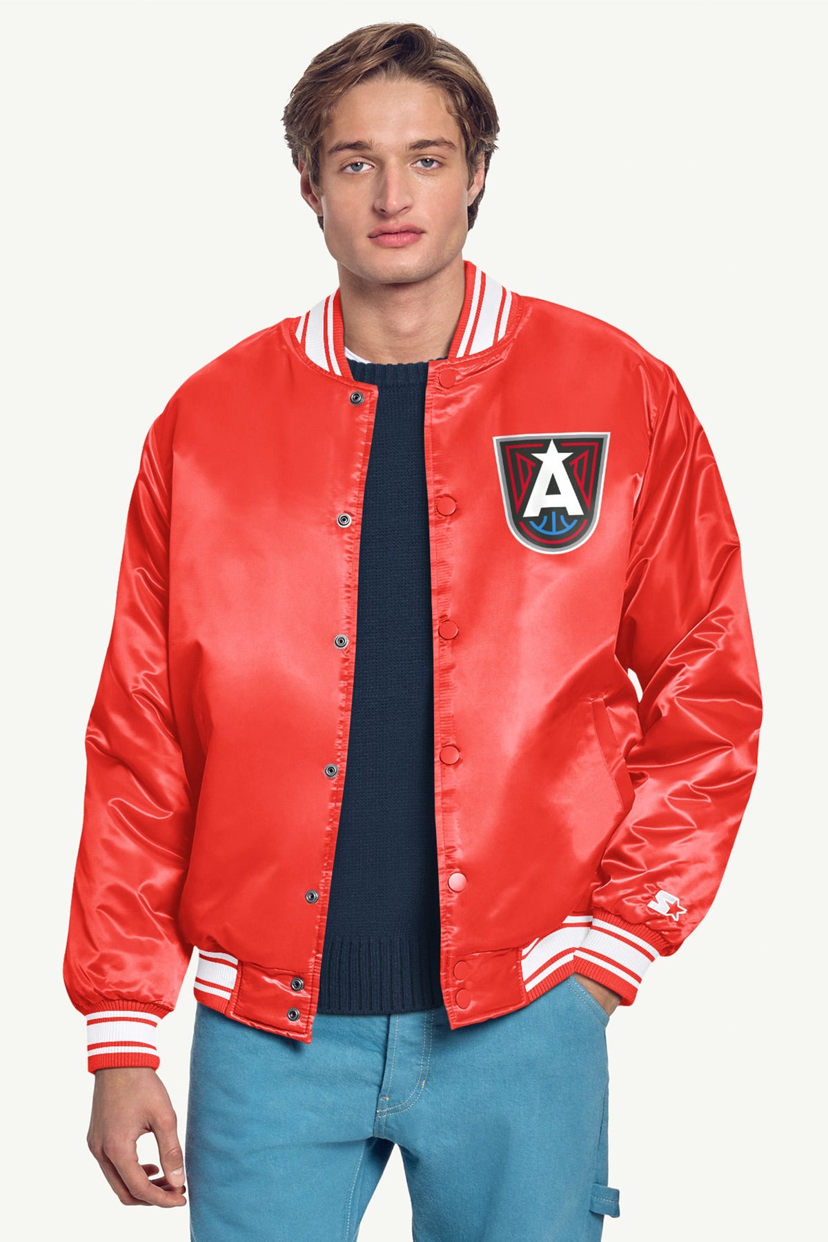 Starter MENS WNBA ATLANTA DREAM VARSITY JACKET