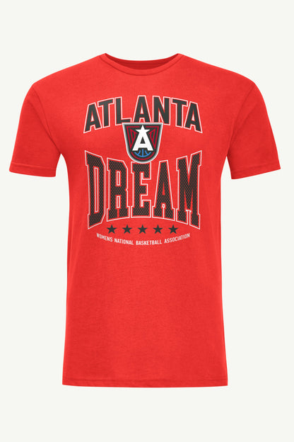 Starter MENS WNBA ATLANTA DREAM CENTER SQUEEZE T SHIRT