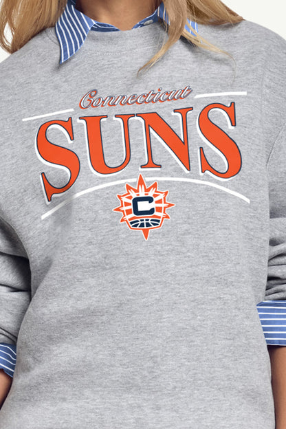 Starter WOMENS WNBA CONECTICUT SUNS ARCH SWEATSHIRT