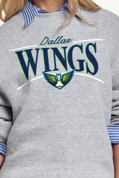 Starter WOMENS WNBA DALLAS WINGS ARCH SWEATSHIRT