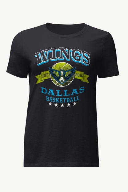 Starter WOMENS WNBA DALLAS WINGS BLEACHERS & BANNER T SHIRT