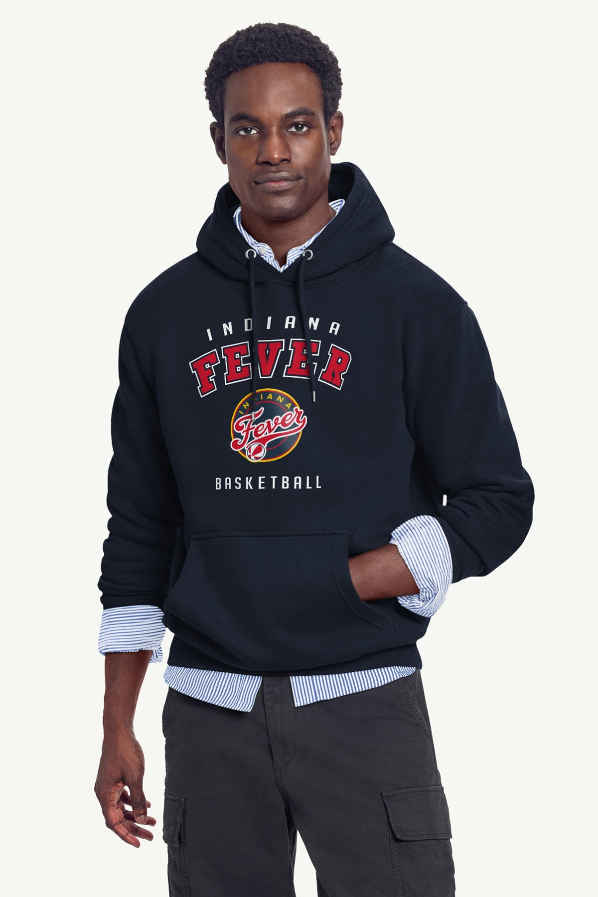 Starter MENS INDIANA FEVER LOGO HOODIE