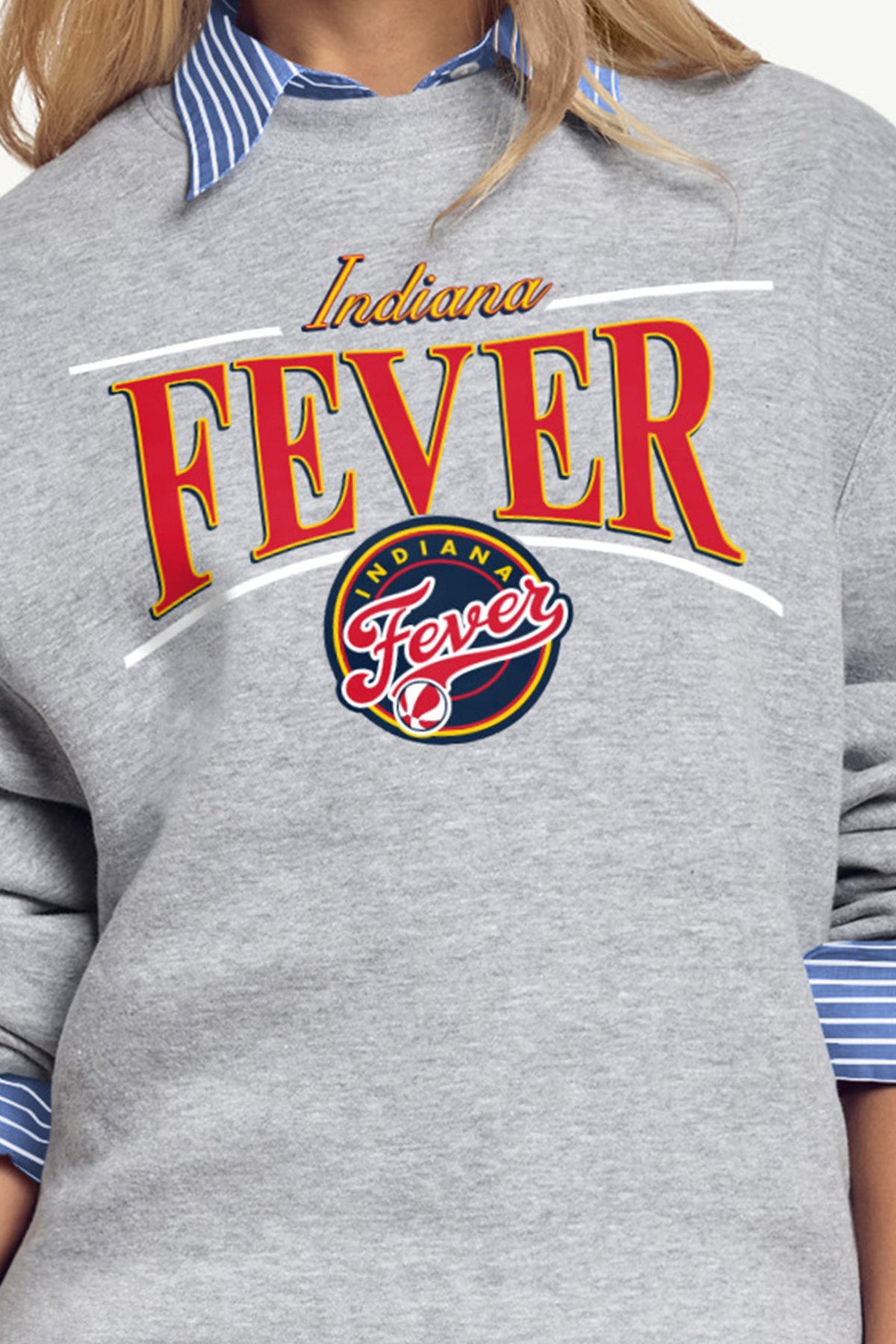 Starter WOMENS WNBA INDIANA FEVER ARCH SWEATSHIRT