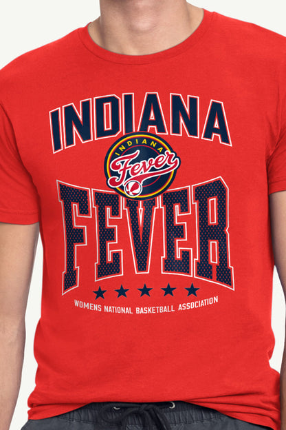 Starter MENS WNBA INDIANA FEVER CENTER SQUEEZE T SHIRT