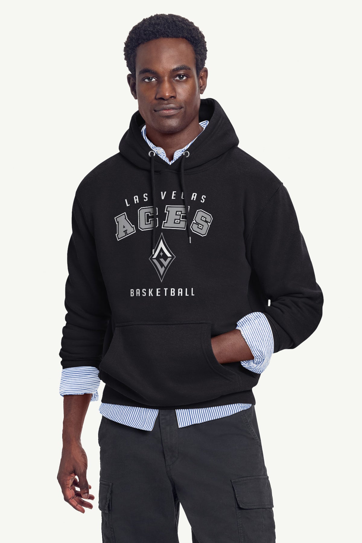Starter MENS LAS VEGAS ACES LOGO HOODIE