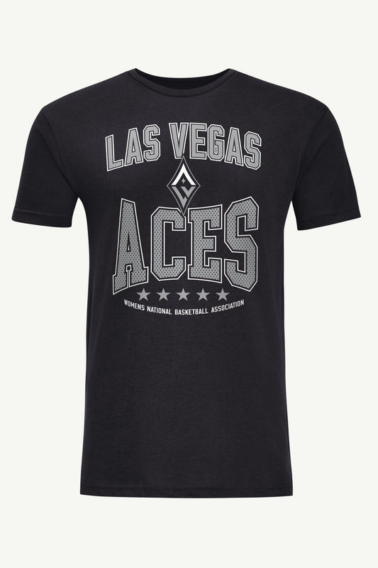 Starter MENS WNBA LAS VEGAS ACES CENTER SQUEEZE T SHIRT