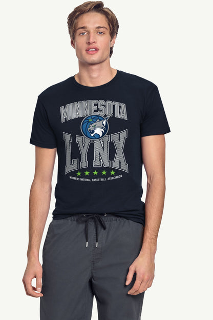 Starter MENS WNBA MINNESOTA LYNX CENTER SQUEEZE T SHIRT