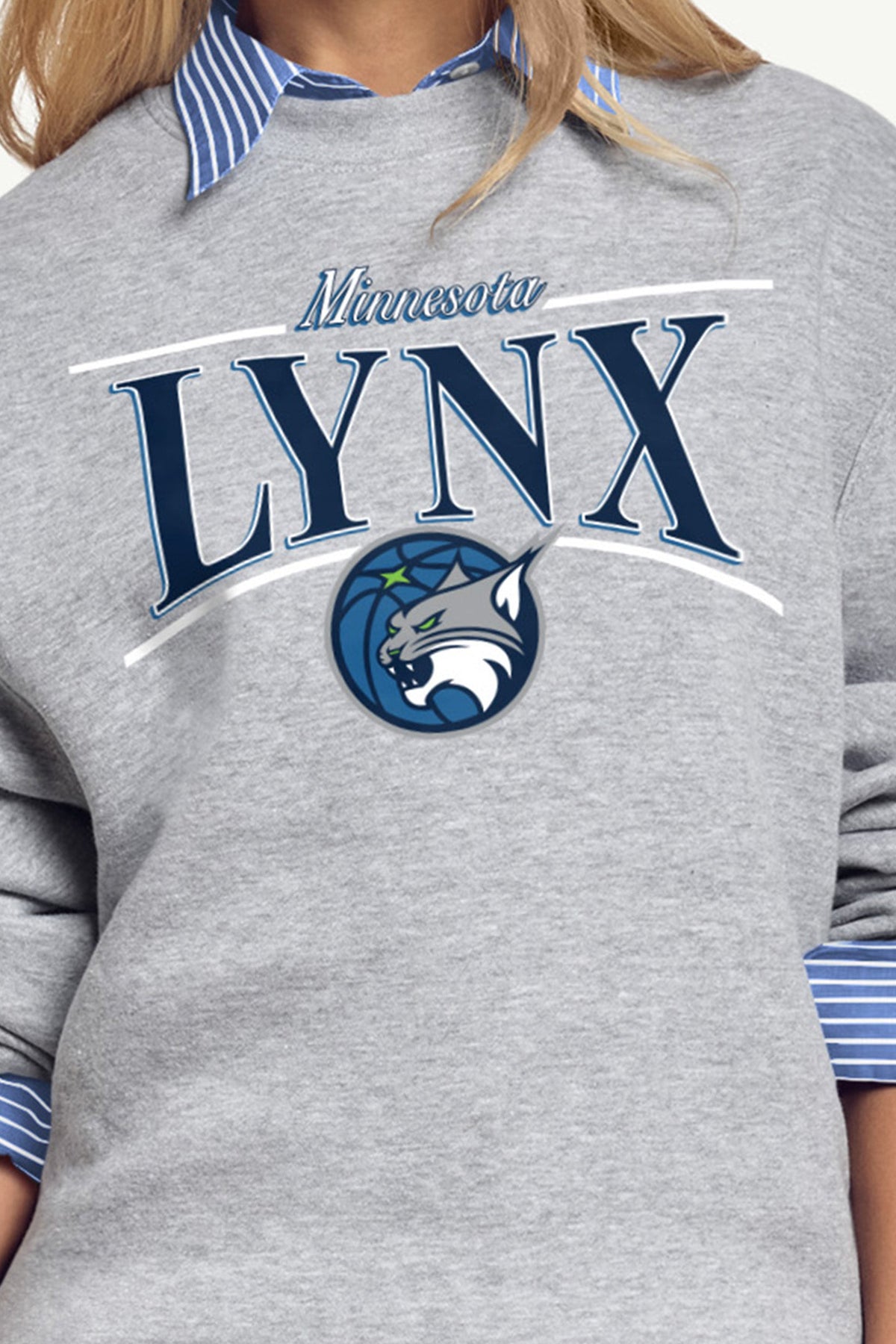 Starter WOMENS WNBA MINNESOTA LYNX ARCH SWEATSHIRT