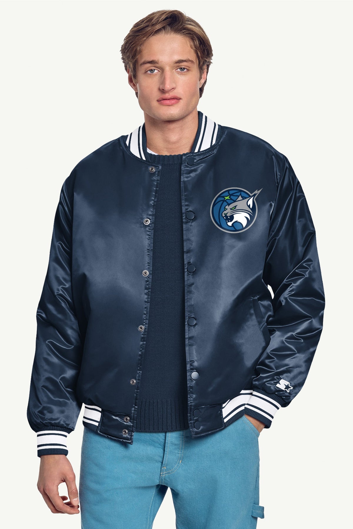 Starter MENS WNBA MINNESOTA LYNX VARSITY JACKET