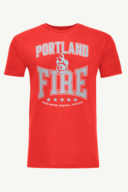 Starter MENS WNBA PORTLAND FIRE CENTER SQUEEZE T SHIRT