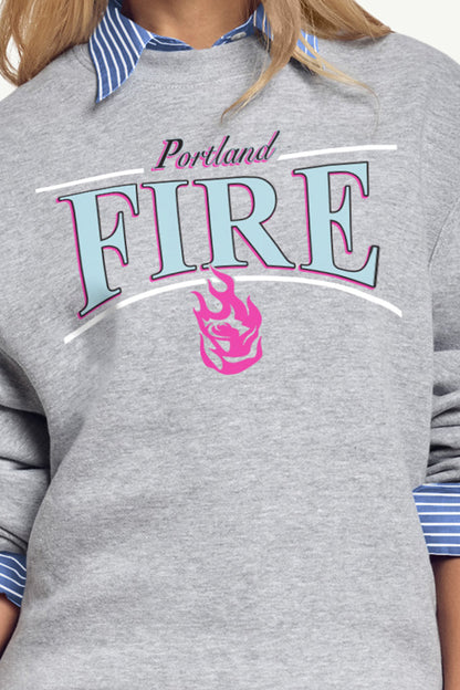 Starter WOMENS WNBA PORTLAND FIRE ARCH SWEATSHIRT