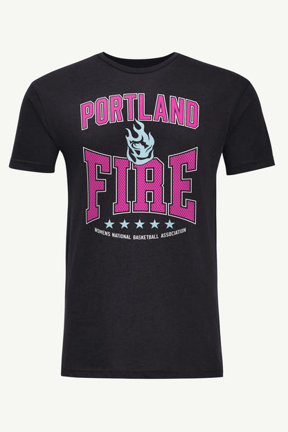 Starter MENS WNBA PORTLAND FIRE CENTER SQUEEZE T SHIRT