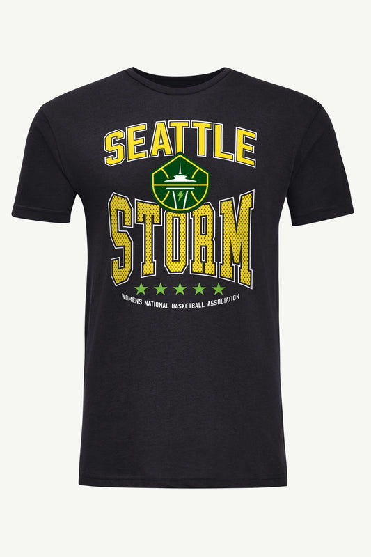 Starter MENS WNBA SEATTLE STORM CENTER SQUEEZE T SHIRT