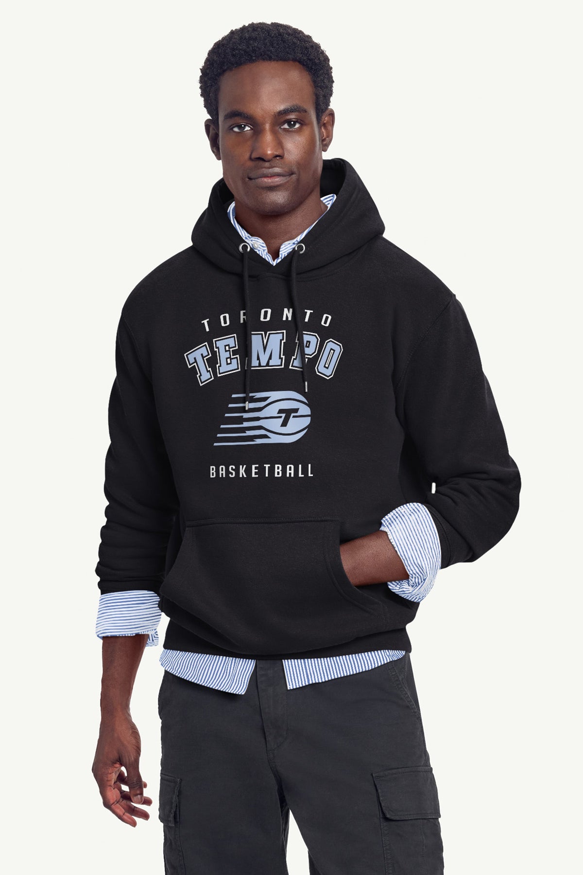 Starter MENS TORONTO TEMPO LOGO HOODIE