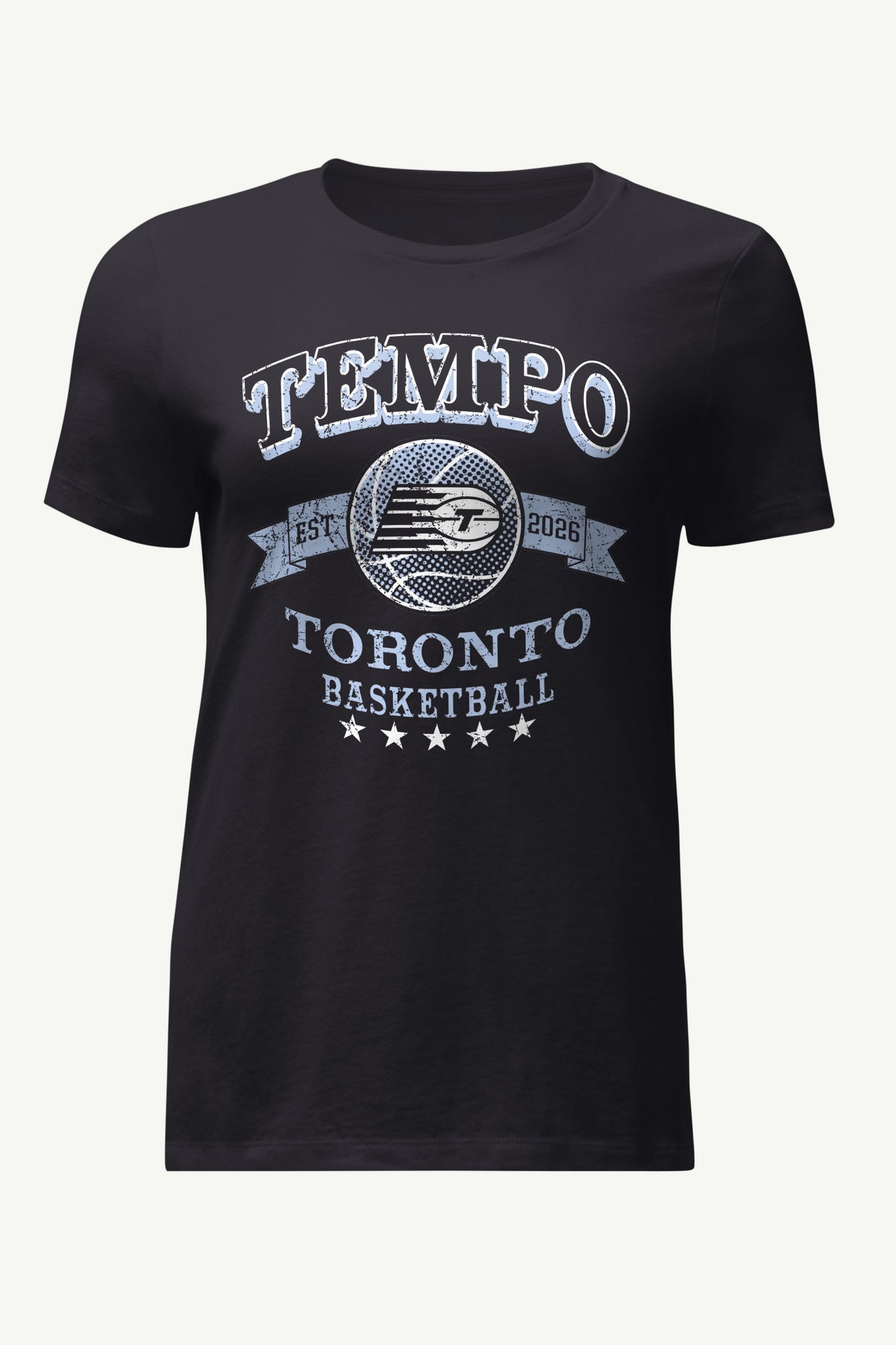 Starter WOMENS WNBA TORONTO TEMPO BLEACHERS & BANNER T SHIRT