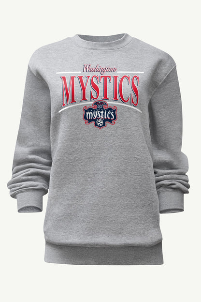 Starter WOMENS WNBA WASHINGTON MYSTICS ARCH SWEATSHIRT