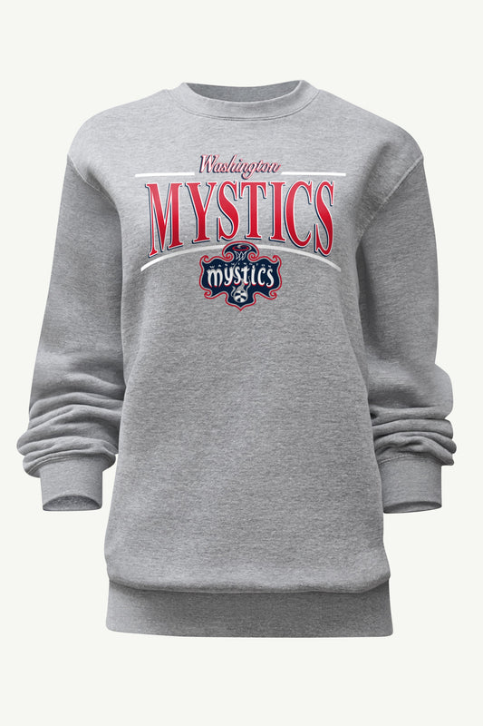 Starter WOMENS WNBA WASHINGTON MYSTICS ARCH SWEATSHIRT
