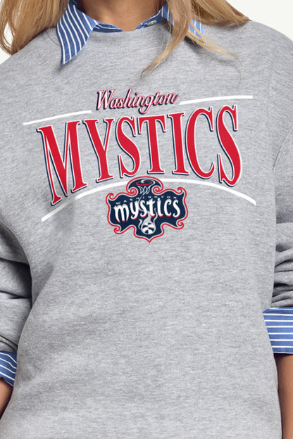 Starter WOMENS WNBA WASHINGTON MYSTICS ARCH SWEATSHIRT
