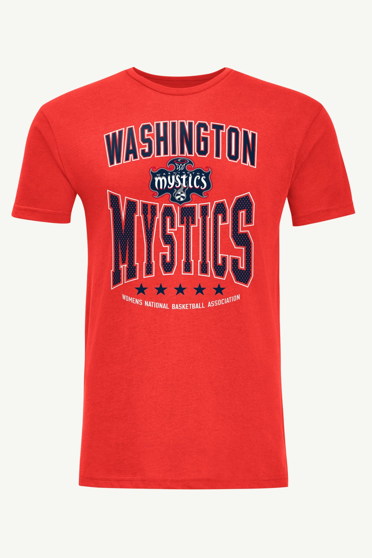 Starter MENS WNBA WASHINGTON MYSTICS CENTER SQUEEZE T SHIRT