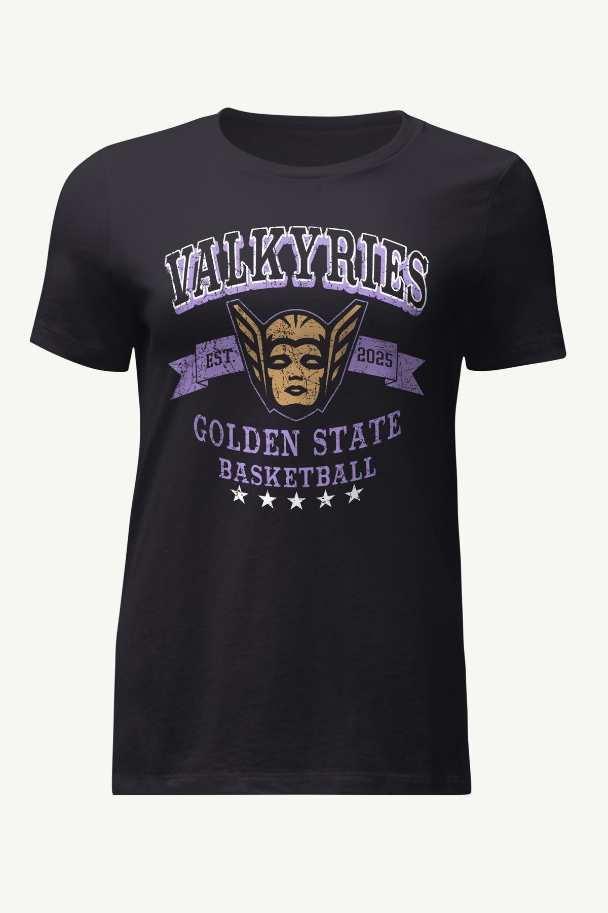 Starter WOMENS WNBA GOLDEN STATE VALKYRIES BLEACHERS & BANNER T SHIRT