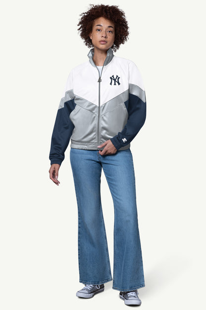 Starter WOMENS NEW YORK YANKEES TEAMWORK TRACK JACKET