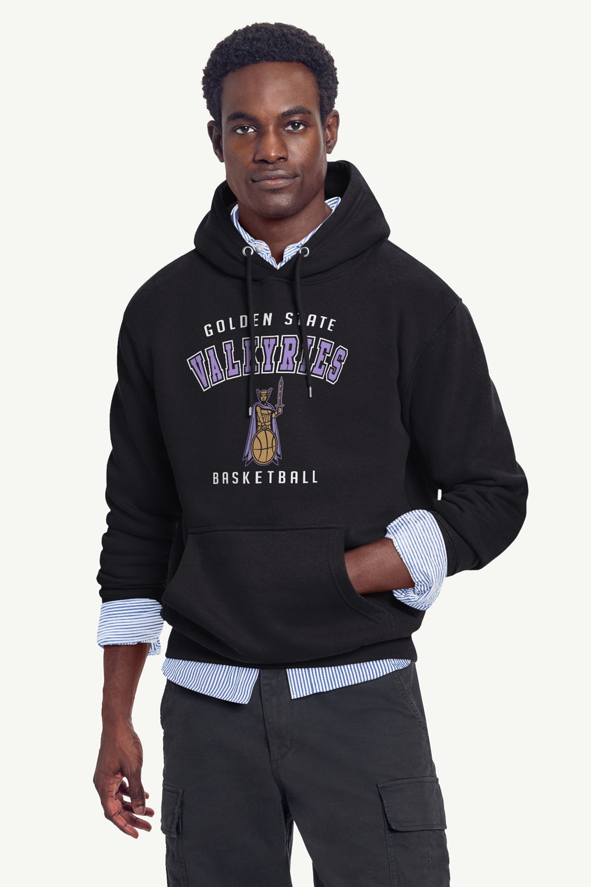 Starter MENS GOLDEN STATE VALKYRIES LOGO HOODIE