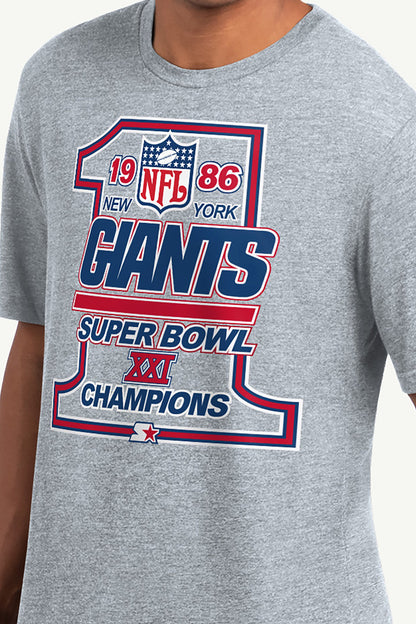 Starter MENS NEW YORK GIANTS 40TH ANNIVERSARY T SHIRT